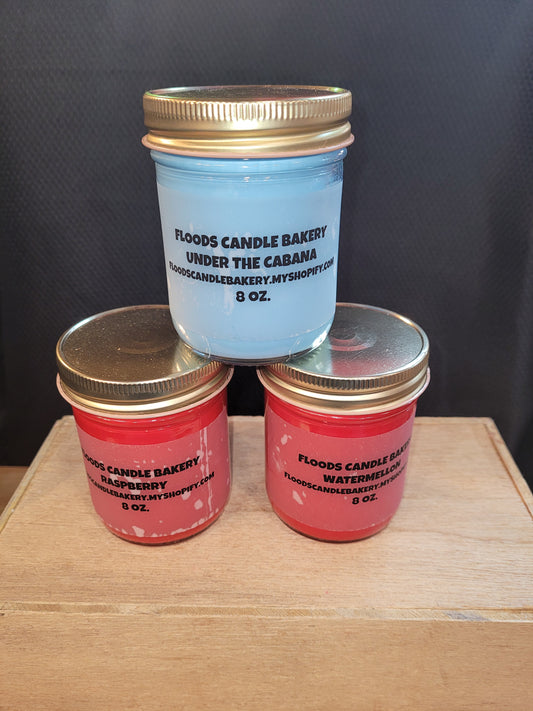 Soy jar candles